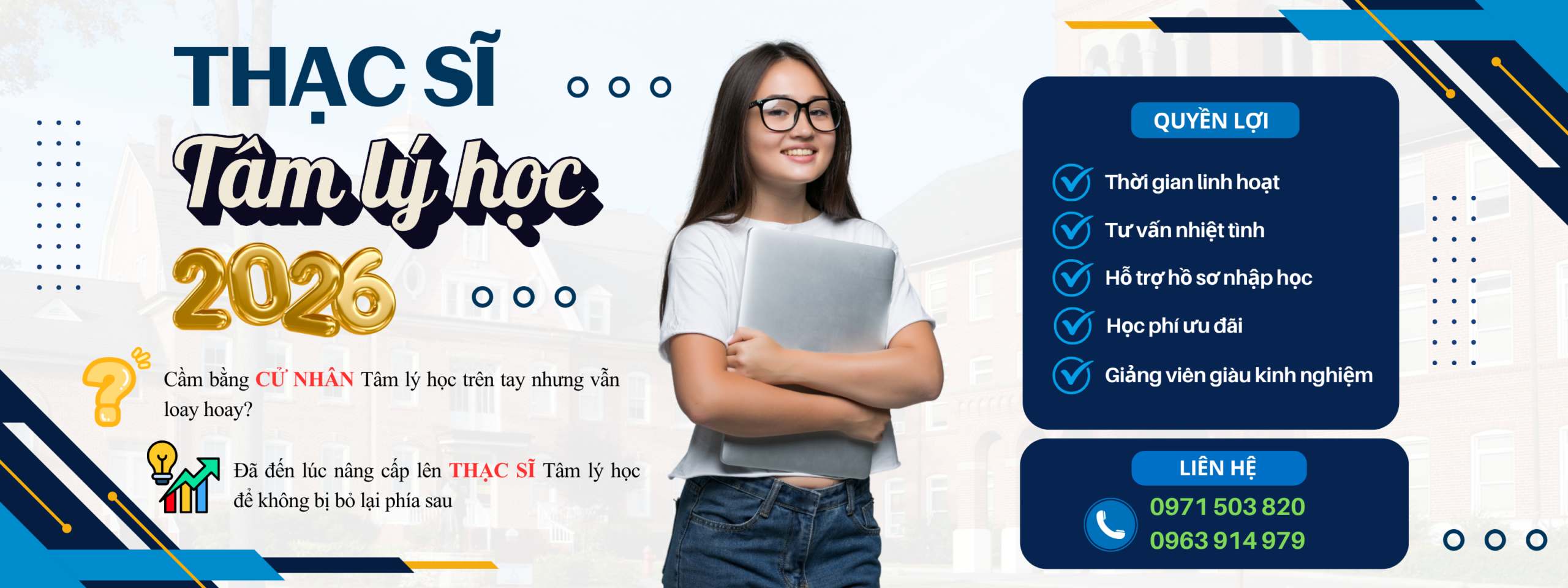 Tuyển sinh Thạc sĩ Tâm lý học - Tập đoàn Quốc tế Việt