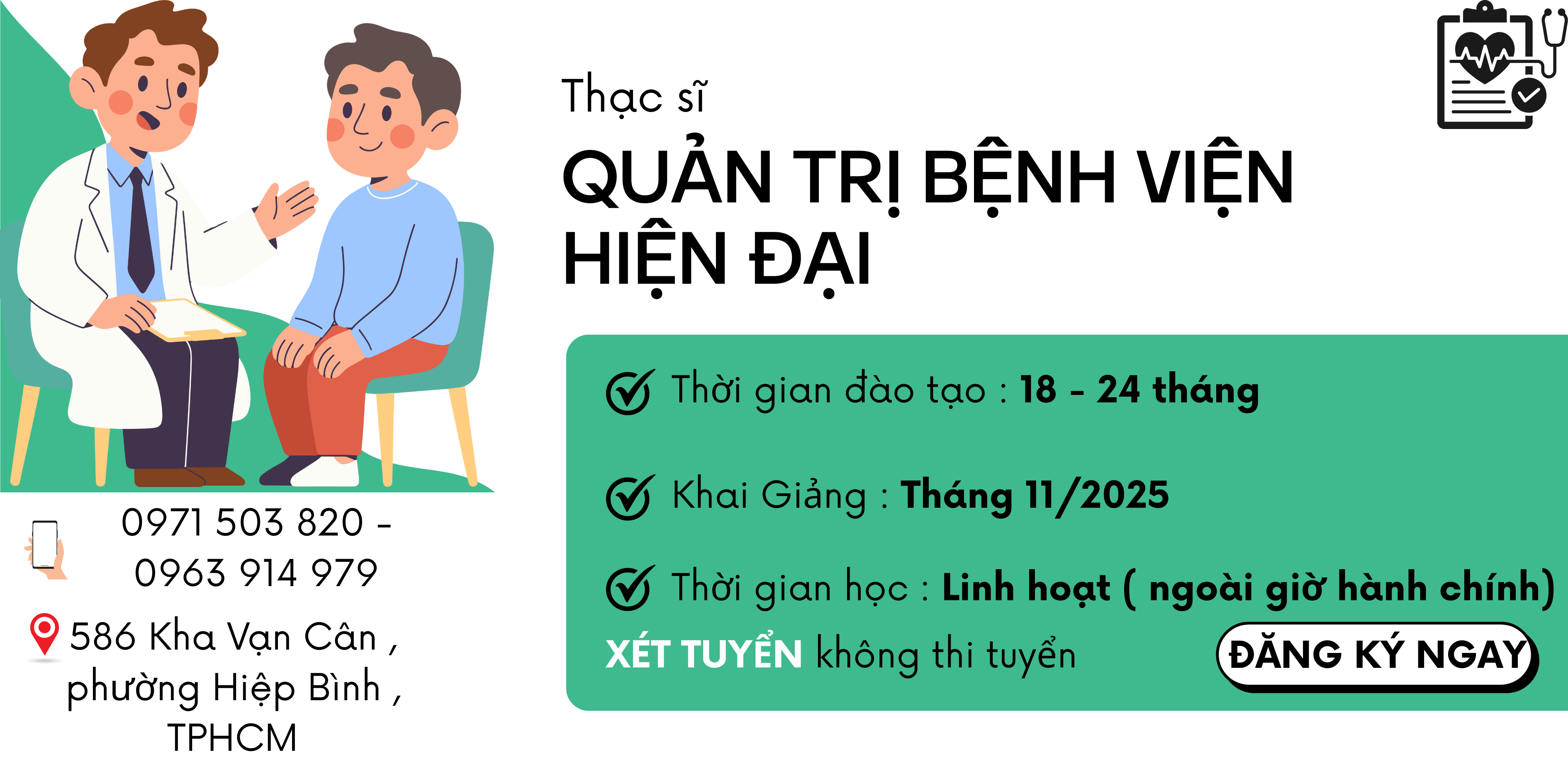Thạc sĩ Quản trị bệnh viện hiện đại